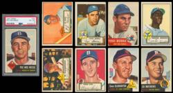 Lot #1101 1952-53 Topps Collection with Near 1953 Card Set and (7) PSA Graded Baseball Card Set - Image 2