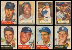 Lot #1101 1952-53 Topps Collection with Near 1953 Card Set and (7) PSA Graded Baseball Card Set - Image 3