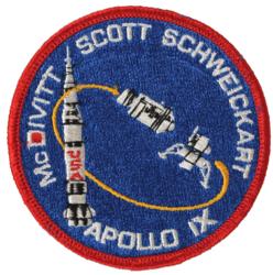 Lot #437 Dave Scott: “Flown aboard Apollo 9,