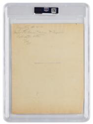 Lot #237 Thomas Edison Photograph - Image 2