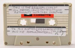 Lot #500 Apollo Astronaut Recordings Cassette Tape - Image 2