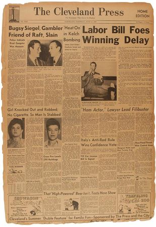 Lot #224 Bugsy Siegel - Image 1