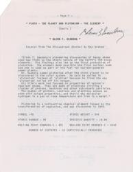 Lot #2059 Clyde W. Tombaugh, James W. Christy, and Glenn T. Seaborg - Image 2