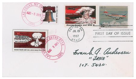 Lot #445  Flying Tigers: Andersen, Frank A. - Image 3