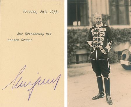Lot #232  Crown Prince Wilhelm - Image 1