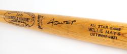 Lot #1120 Willie Mays: Used by Willie Mays in the 1971 All-Star Game - Image 1