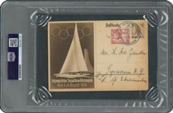 Lot #1122 Jesse Owens and Fellow-Olympians: Owens and fellow medal-winning teammates sign during the Berlin games - Image 2