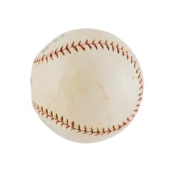 Lot #1123 Babe Ruth: Ultra-clean circa 1927 single-signed baseball, boasting a bold, early autograph - Image 6
