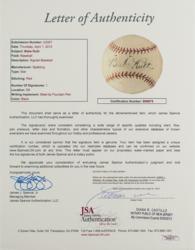 Lot #1123 Babe Ruth: Ultra-clean circa 1927 single-signed baseball, boasting a bold, early autograph - Image 7