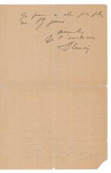 Lot #611 Pierre-Auguste Renoir: Bored to death, Renoir writes of the Fournaise family—his famous Impressionist subjects - Image 2