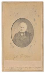 Lot #36 John Quincy Adams Photograph
