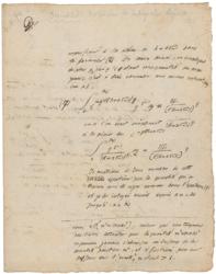 Lot #174 Peter Gustav Lejeune Dirichlet: Incredibly rare mathematical manuscript by Dirichlet for his 'Note on Definite Integrals' - Image 1