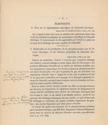 Lot #170 Henri Becquerel: Henri Becquerel heavily annotates an analysis of his father's scientific work - Image 1