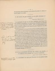Lot #170 Henri Becquerel: Henri Becquerel heavily annotates an analysis of his father's scientific work - Image 3