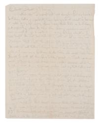 Lot #23 Jacqueline Kennedy: Writing to Mummy from