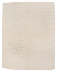 Lot #23 Jacqueline Kennedy: Writing to 