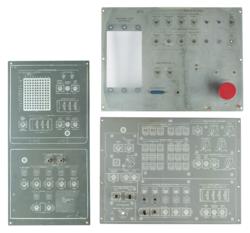 Lot #449 Shuttle Robotic Arm Simulator Panel Set Panels - Image 2