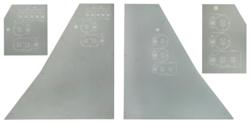Lot #449 Shuttle Robotic Arm Simulator Panel Set Panels - Image 4