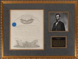 Lot #12 Abraham Lincoln: President Lincoln