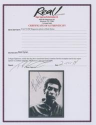 Lot #759 Bob Dylan Signed Photograph - Image 2