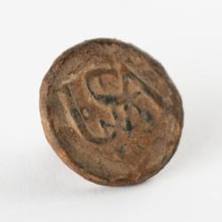 Lot #335 Continental Army Soldier's Button Button - Image 1