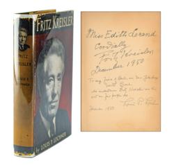 Lot #774 Fritz Kreisler Book - Image 1