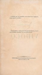 Lot #304 Eugène François Vidocq Book - Image 1