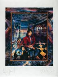 Lot #767 Michael Jackson Serigraph Print - Image 1