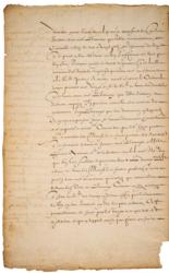 Lot #195 Cardinal Richelieu Signed Document - Image 2