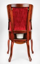 Lot #157 John F. Kennedy, Jr: Antique French high chair, used at the White House by JFK Jr. - Image 2