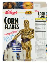 Lot #1045 Star Wars: Baker and Daniels Cereal Box - Image 1