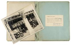 Lot #166 Harley-Davidson: Arthur Davidson: Training manual for the Harley-Davidson Factory Service School, signed by Arthur in 1937 - Image 3