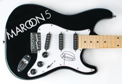 Lot #892 Maroon 5: Adam Levine Guitar - Image 1