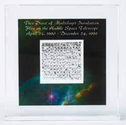 Lot #552 Hubble Telescope Flown MLI Foil Flown Mli Foil - Image 1