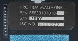 Lot #453 Space Shuttle Flown Hasselblad Film Magazine Flown Hasselblad Film Magazine - Image 5