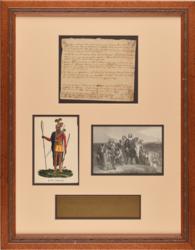Lot #158 Thomas Prence: Rare 17th-century autograph by the longtime governor of Plymouth Colony - Image 2