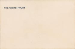 Lot #55 Dwight D. Eisenhower White House Card - Image 2