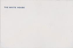 Lot #132 Harry and Bess Truman White House Cards - Image 3