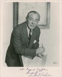 Lot #802 Richard Rodgers Signed Photographs - Image 1