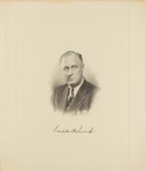 Lot #117 Franklin D. Roosevelt Engraving - Image 1