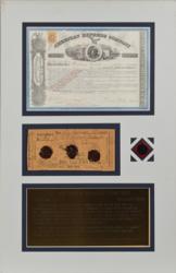 Lot #308 Henry Wells and James Fargo Signed Document - Image 1