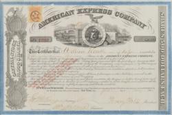 Lot #308 Henry Wells and James Fargo Signed Document - Image 2