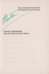 Lot #231 Jacques Cousteau Book - Image 2