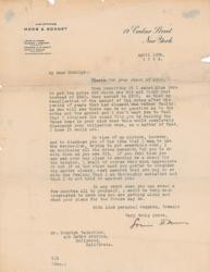 Lot #1085 Rudolph Valentino Signed Document - Image 3