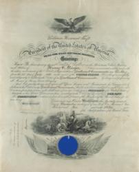 Lot #128 William H. Taft Signed Document - Image 1