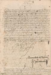 Lot #202 King Philip II of Spain Signed Document - Image 1