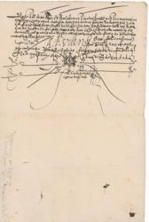 Lot #202 King Philip II of Spain Signed Document - Image 3