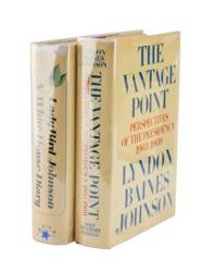 Lot #85 Lyndon and Lady Bird Johnson Books - Image 1