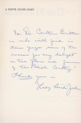 Lot #85 Lyndon and Lady Bird Johnson Books - Image 3