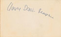 Lot #109 Ronald and Nancy Reagan Signatures - Image 2